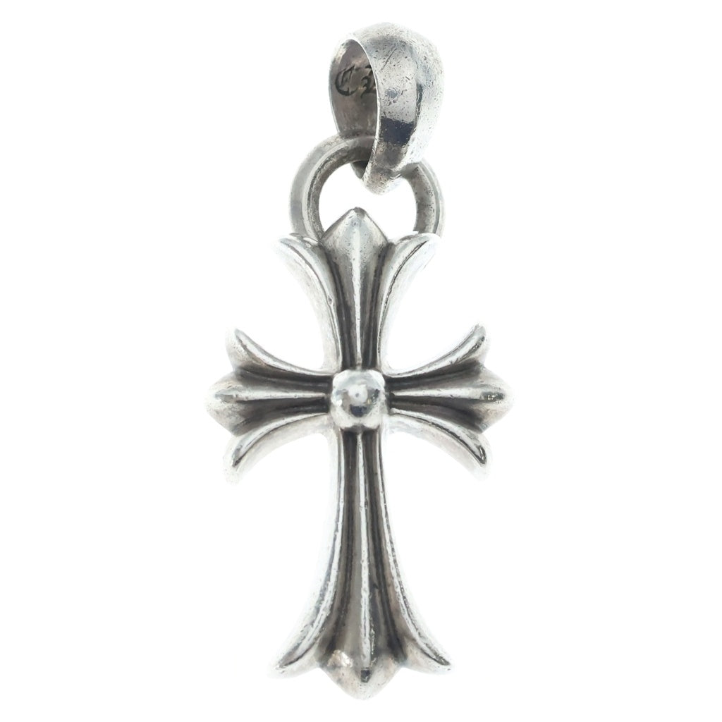 CHROME HEARTS(クロムハーツ) CH CRS SML W/BALE Wベイル スモールCHクロス ペンダントトップ シルバー BCA218