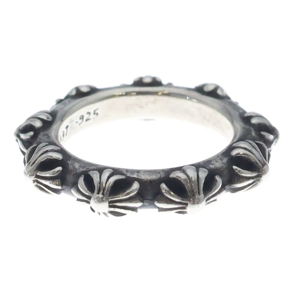 CHROME HEARTS(クロムハーツ) CROSS BAND クロスバンド リング シルバー BCA342