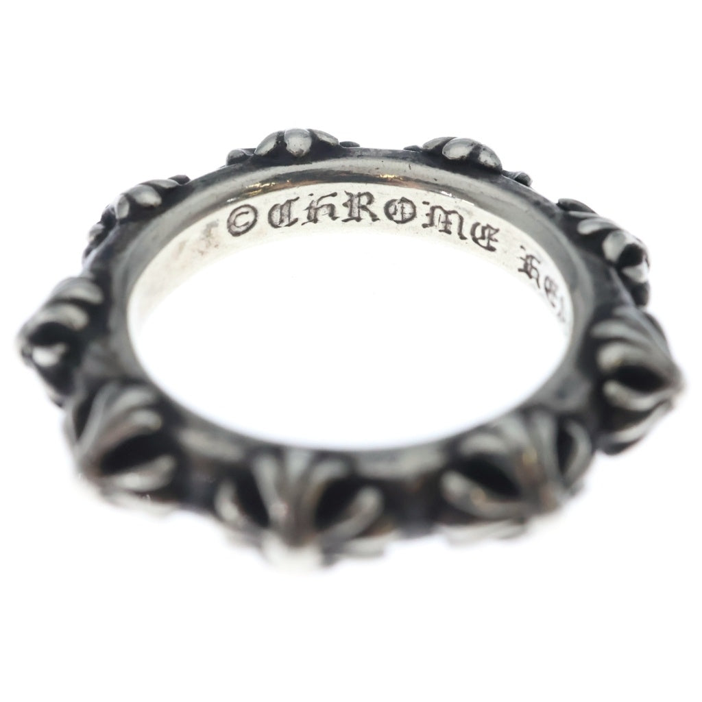 CHROME HEARTS(クロムハーツ) CROSS BAND クロスバンド リング シルバー BCA342