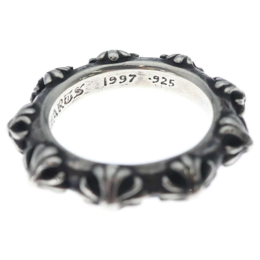 CHROME HEARTS(クロムハーツ) CROSS BAND クロスバンド リング シルバー BCA342