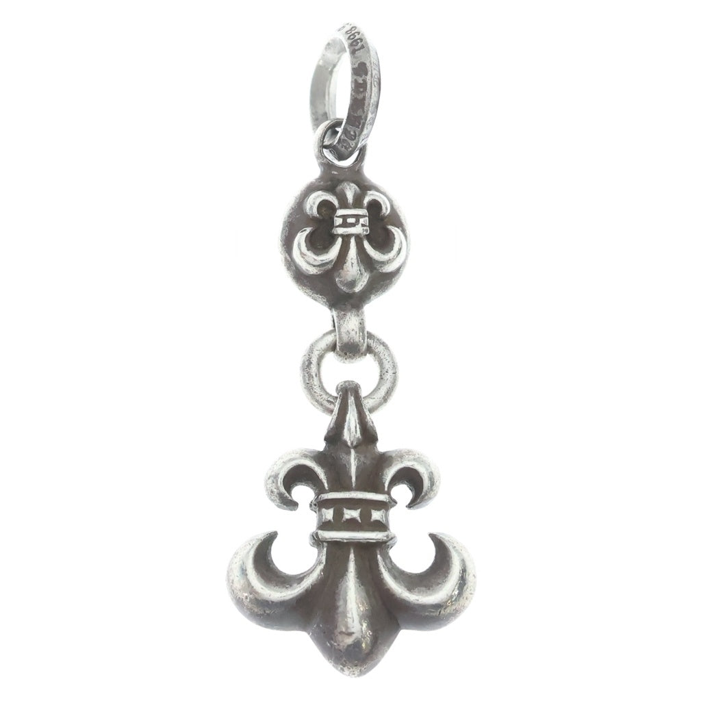 CHROME HEARTS(クロムハーツ) 1BALL BS FLEUR 1ボールBSフレアチャーム ペンダントトップ シルバー BCA198