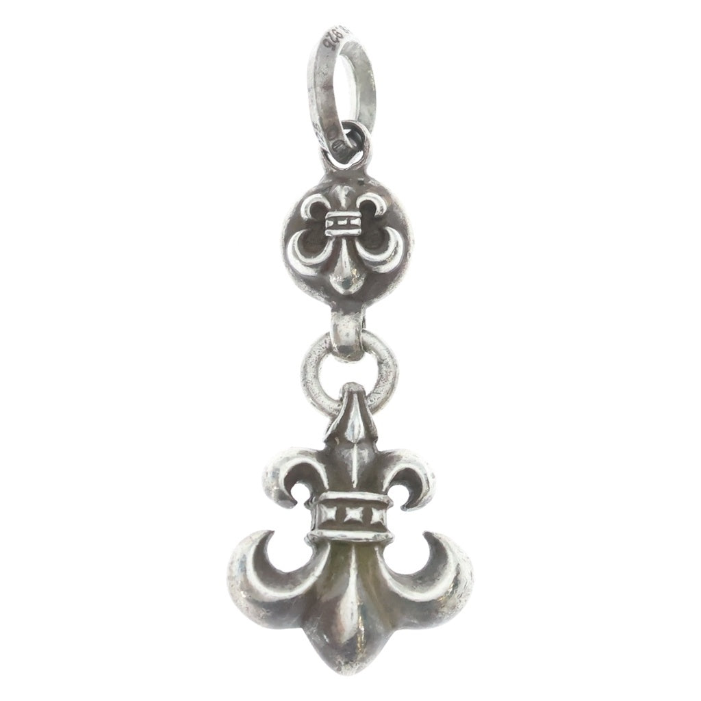CHROME HEARTS(クロムハーツ) 1BALL BS FLEUR 1ボールBSフレアチャーム ペンダントトップ シルバー BCA198
