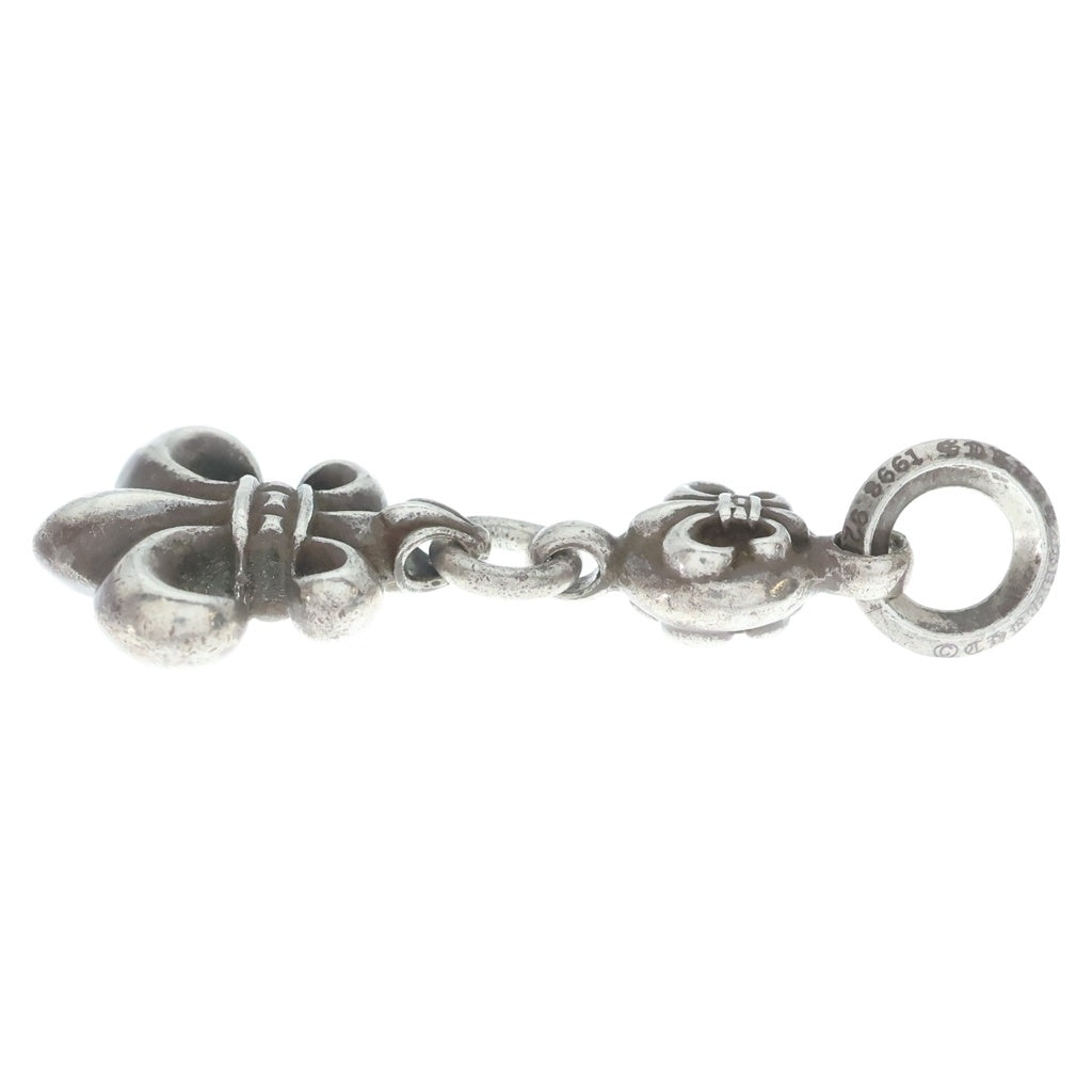 CHROME HEARTS(クロムハーツ) 1BALL BS FLEUR 1ボールBSフレアチャーム ペンダントトップ シルバー BCA198