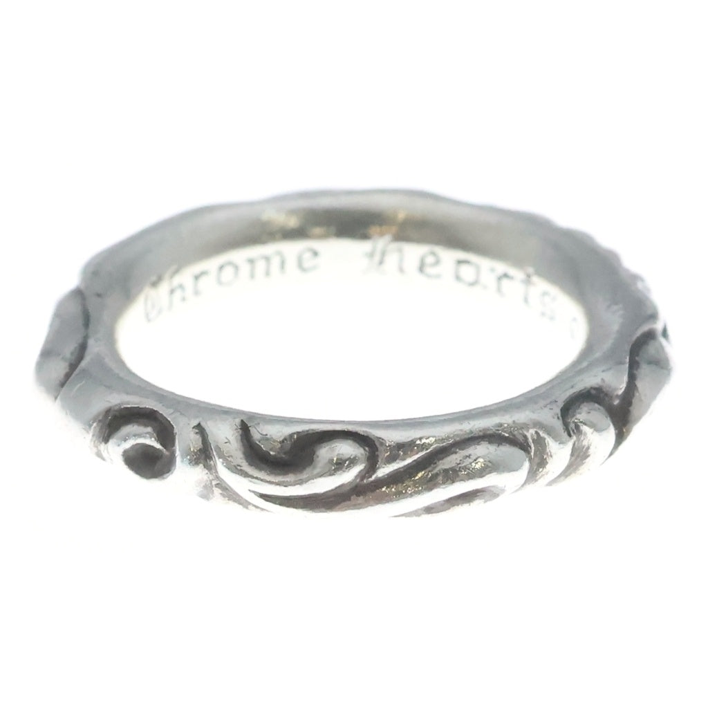 CHROME HEARTS(クロムハーツ) SCRL BAND スクロールバンド リング シルバー BCA351