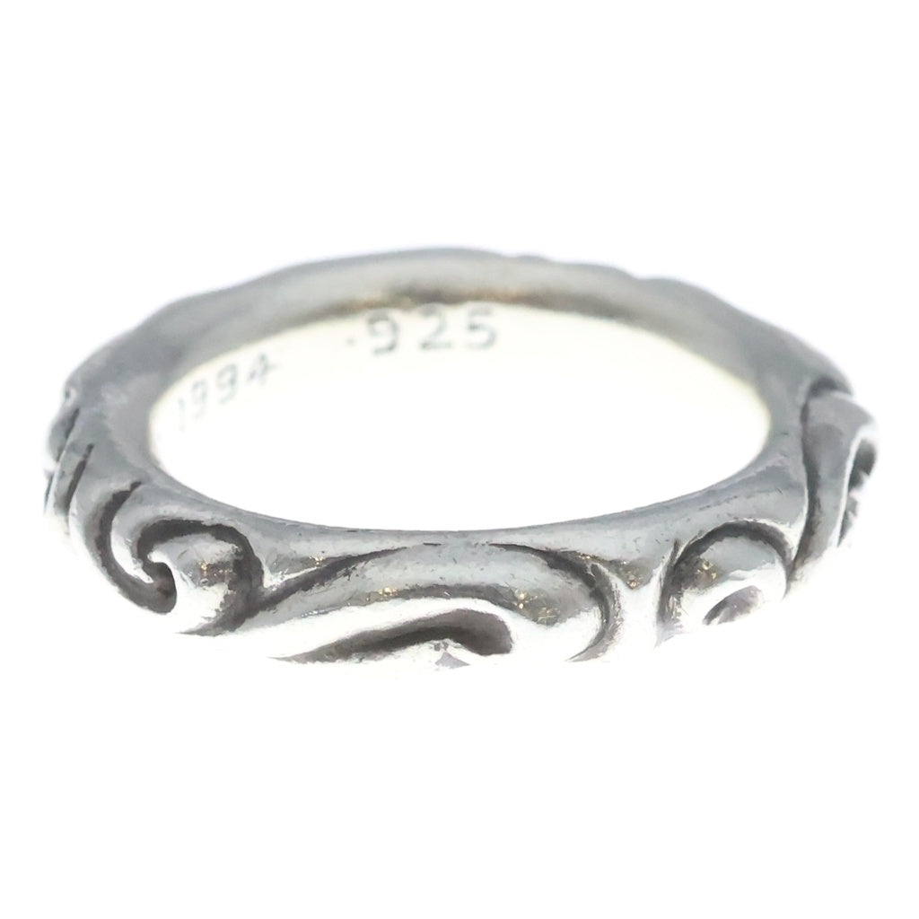 CHROME HEARTS(クロムハーツ) SCRL BAND スクロールバンド リング シルバー BCA351