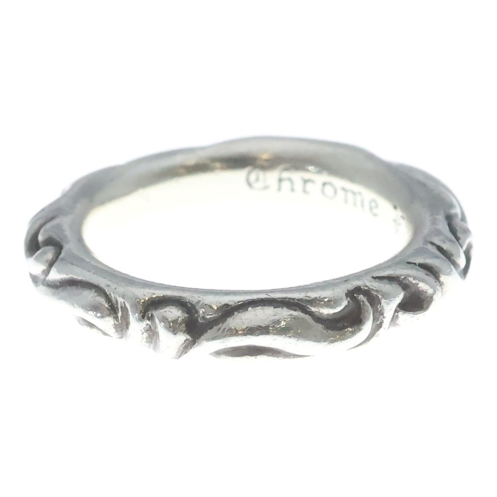 CHROME HEARTS(クロムハーツ) SCRL BAND スクロールバンド リング シルバー BCA351