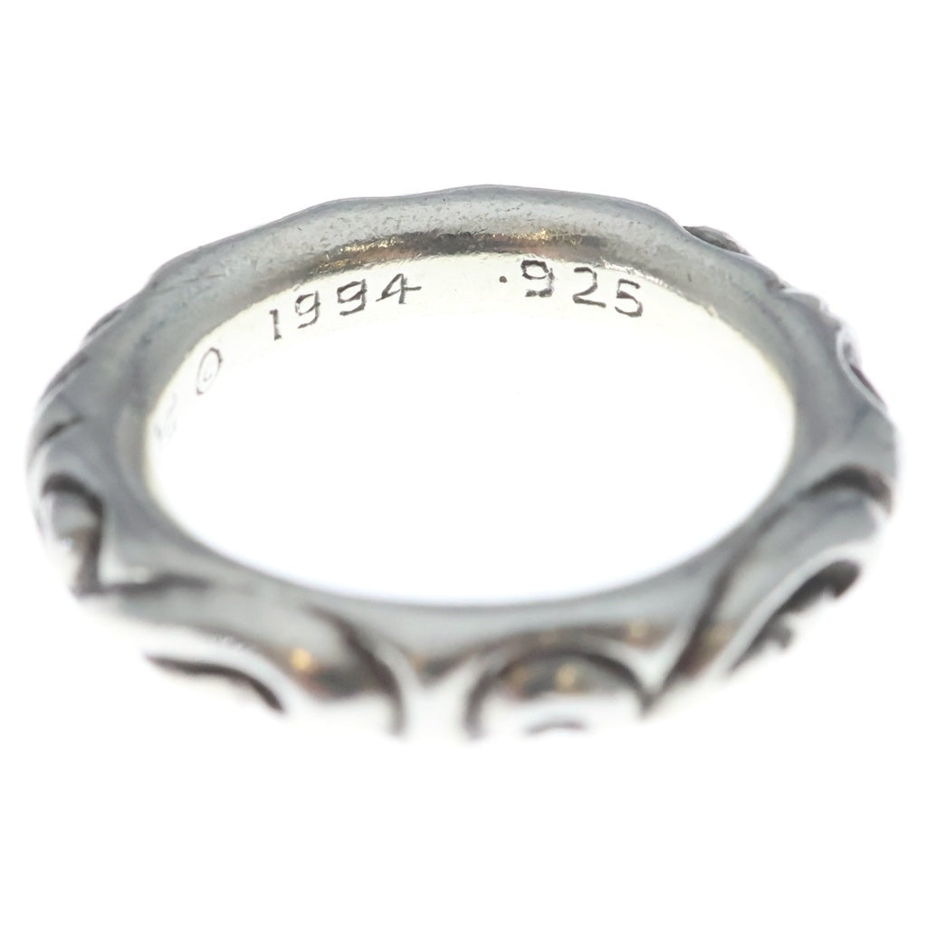 CHROME HEARTS(クロムハーツ) SCRL BAND スクロールバンド リング シルバー BCA351