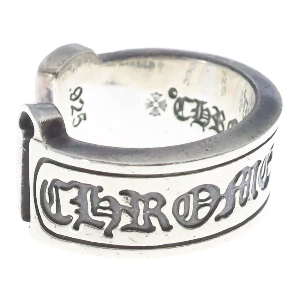 CHROME HEARTS(クロムハーツ) LG SCROLL LABEL ラージスクロールラベル リング シルバーBCA383