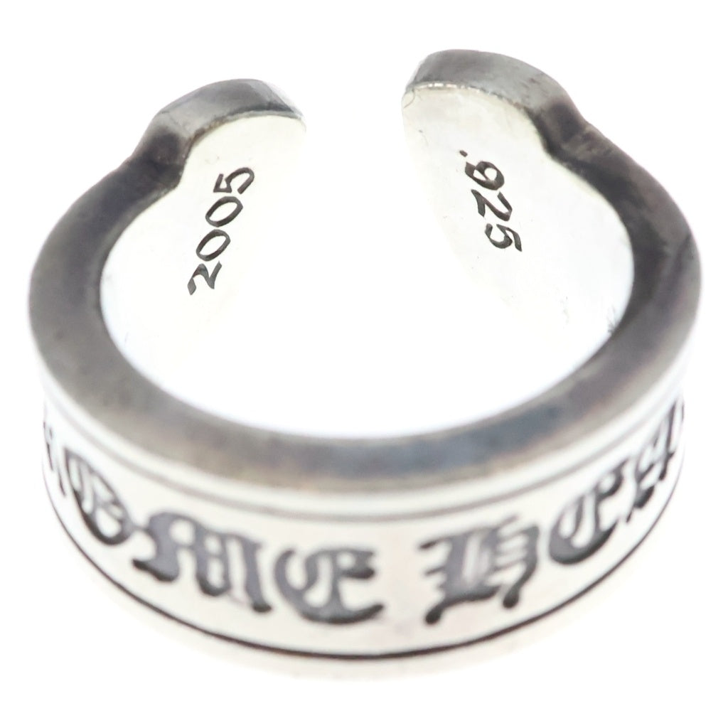 CHROME HEARTS(クロムハーツ) LG SCROLL LABEL ラージスクロールラベル リング シルバーBCA383