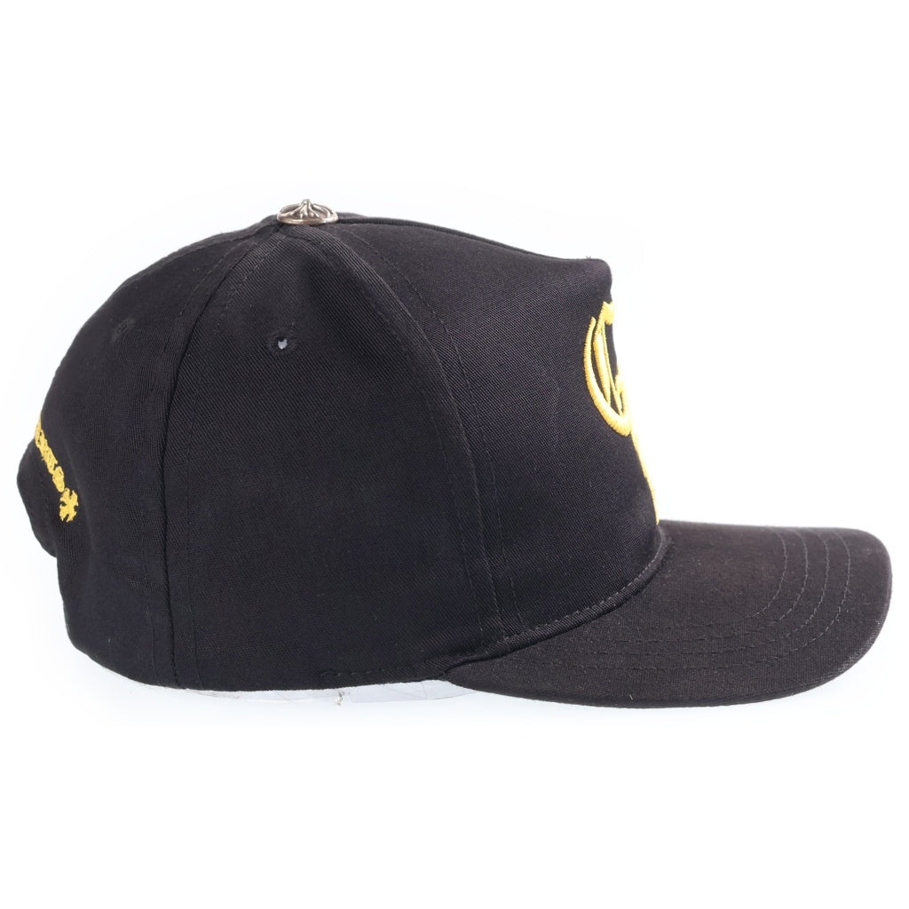 CHROME HEARTS(クロムハーツ) CH HAT CHロゴ刺繍ベースボールキャップ 帽子 ブラック