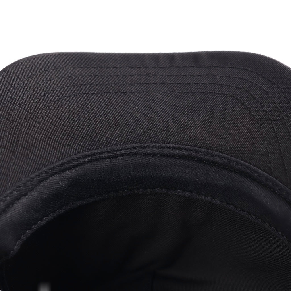CHROME HEARTS(クロムハーツ) CH HAT CHロゴ刺繍ベースボールキャップ 帽子 ブラック