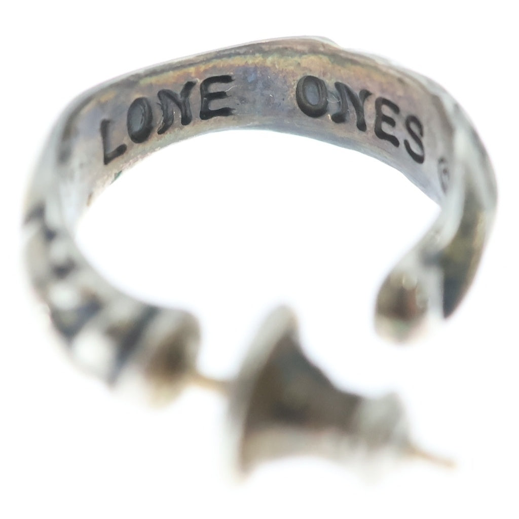 LONE ONES(ロンワンズ) RAVEN レイヴン フープピアス シルバー