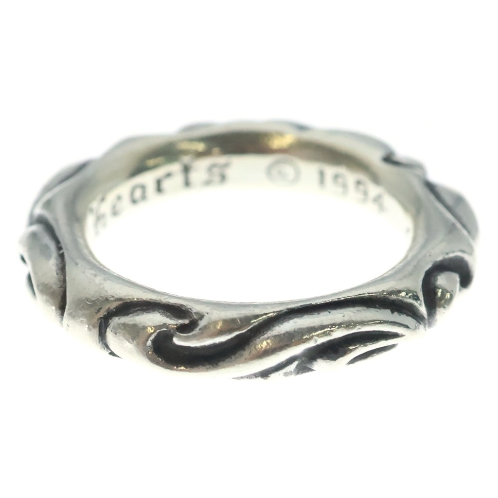 CHROME HEARTS(クロムハーツ) SCRL BAND スクロールバンド リング シルバー BCA351