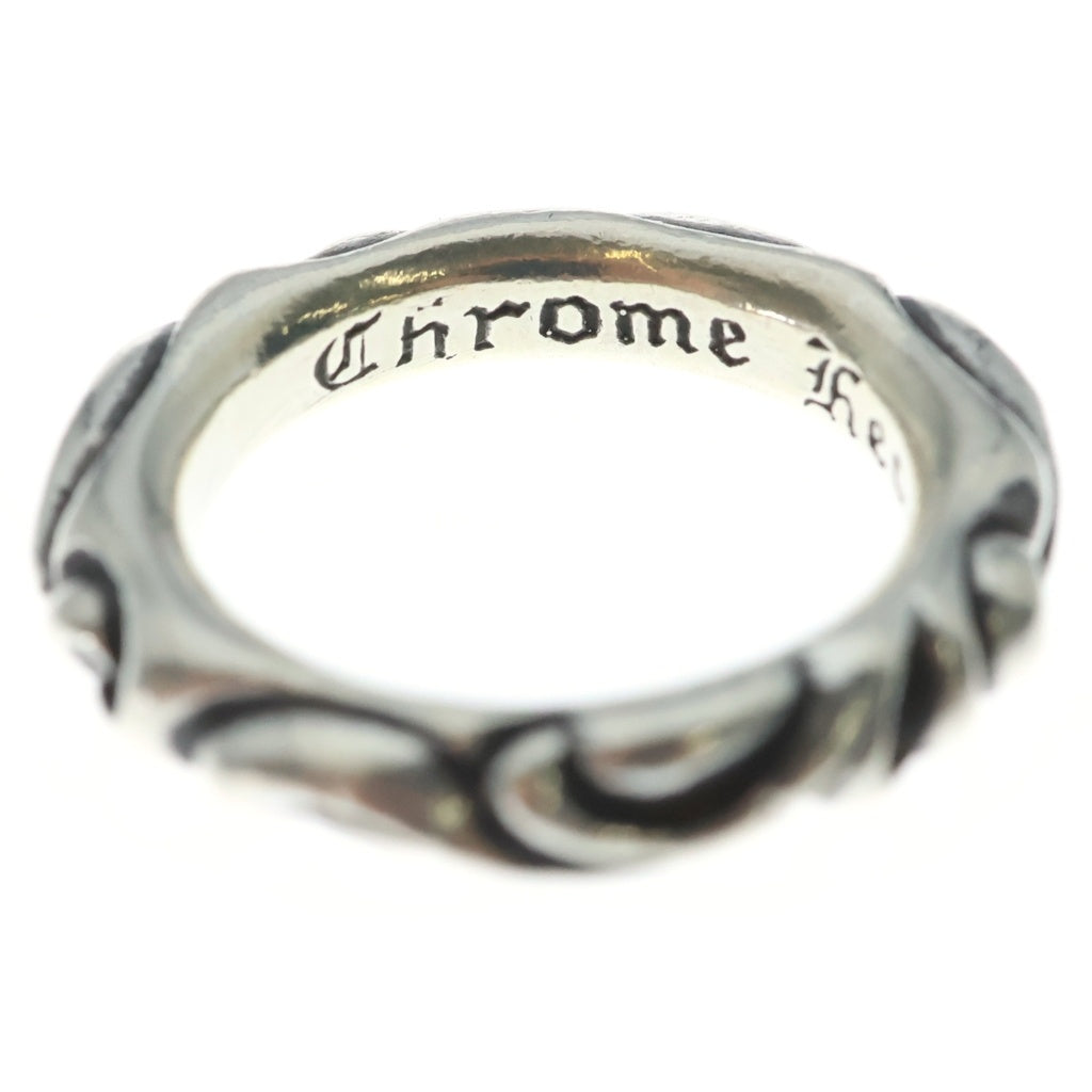 CHROME HEARTS(クロムハーツ) SCRL BAND スクロールバンド リング シルバー BCA351
