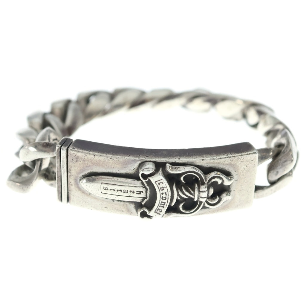 CHROME HEARTS(クロムハーツ) OLD ID DAGGER オールド ダガーIDクラシックリンクブレスレット 13link シルバー