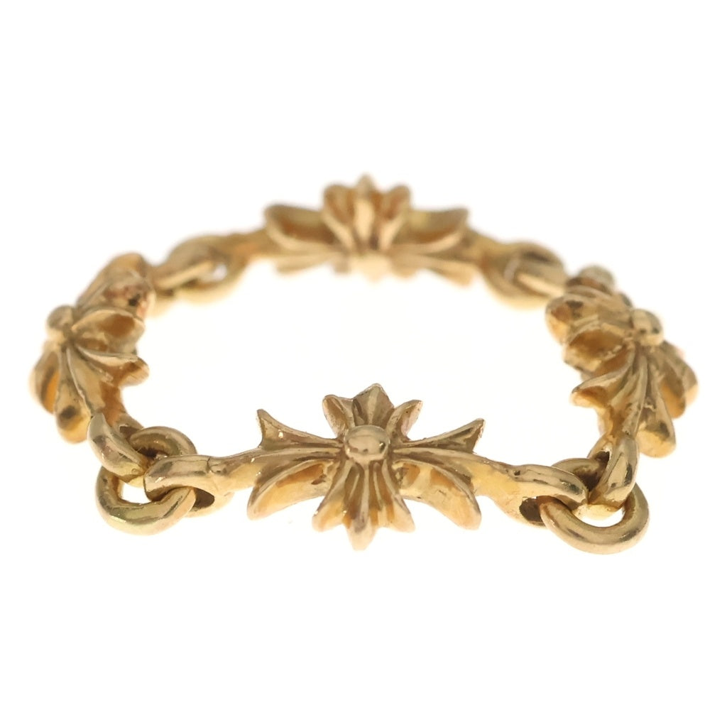 CHROME HEARTS(クロムハーツ) 22K RING TNY E CH PLS タイニーECHプラス リング ゴールド