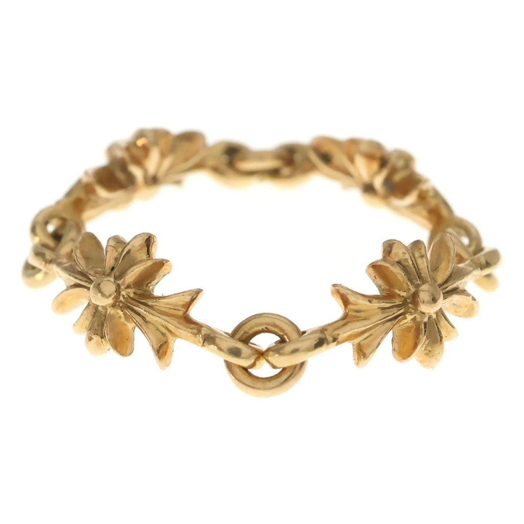 CHROME HEARTS(クロムハーツ) 22K RING TNY E CH PLS タイニーECHプラス リング ゴールド