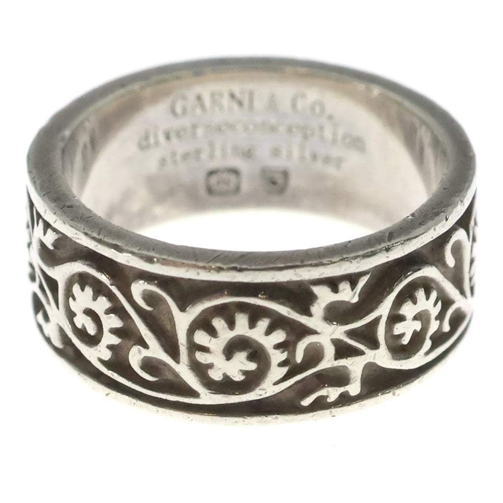 GARNI(ガルニ) バインパターン 平打ち リング シルバー レディース
