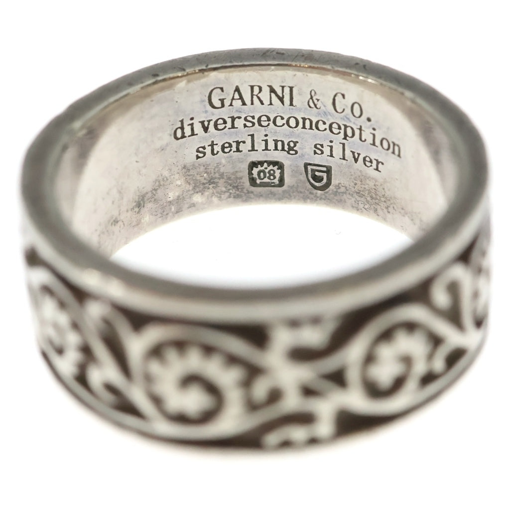 GARNI(ガルニ) バインパターン 平打ち リング シルバー レディース