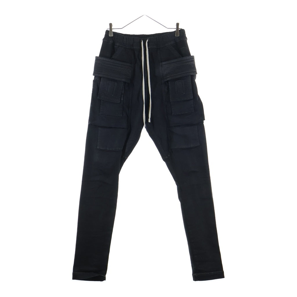 Rick Owens DRKSHDW(リックオウエンス ダークシャドウ) CREATCH CARGO クリーチカーゴパンツ ブラック DU01D1376-SBB