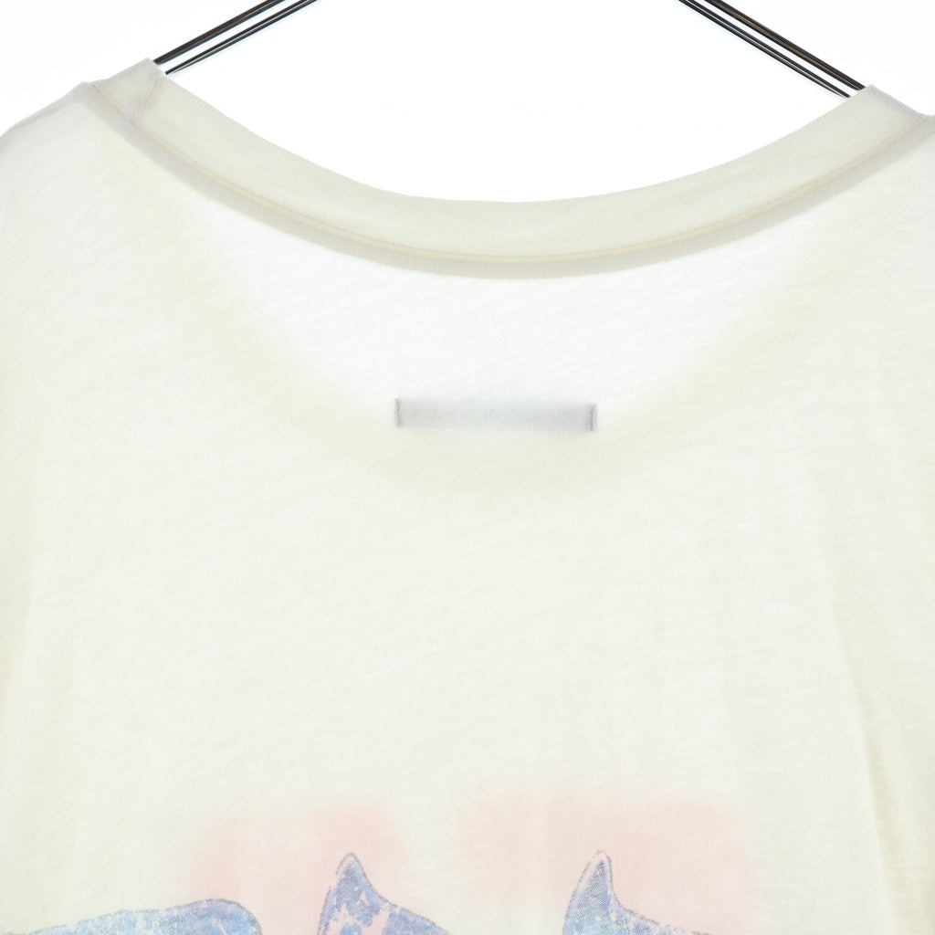 RRR123 RIVINGTON roi Rebis(リヴィントンロイレビス) 25SS LEADERS TEE 半袖Tシャツ カットソー ホワイト LEAD-SS90