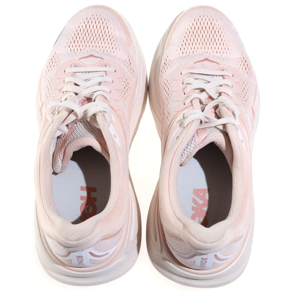 HOKA ONE ONE(ホカオネオネ) BONDI W ボンダイ 9 ローカットスニーカー ピンク US9B/26cm 1162012 レディース