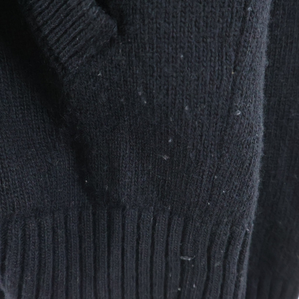 STONE ISLAND(ストーンアイランド) ジップアップ ニットパーカー ブラック 7315501A3