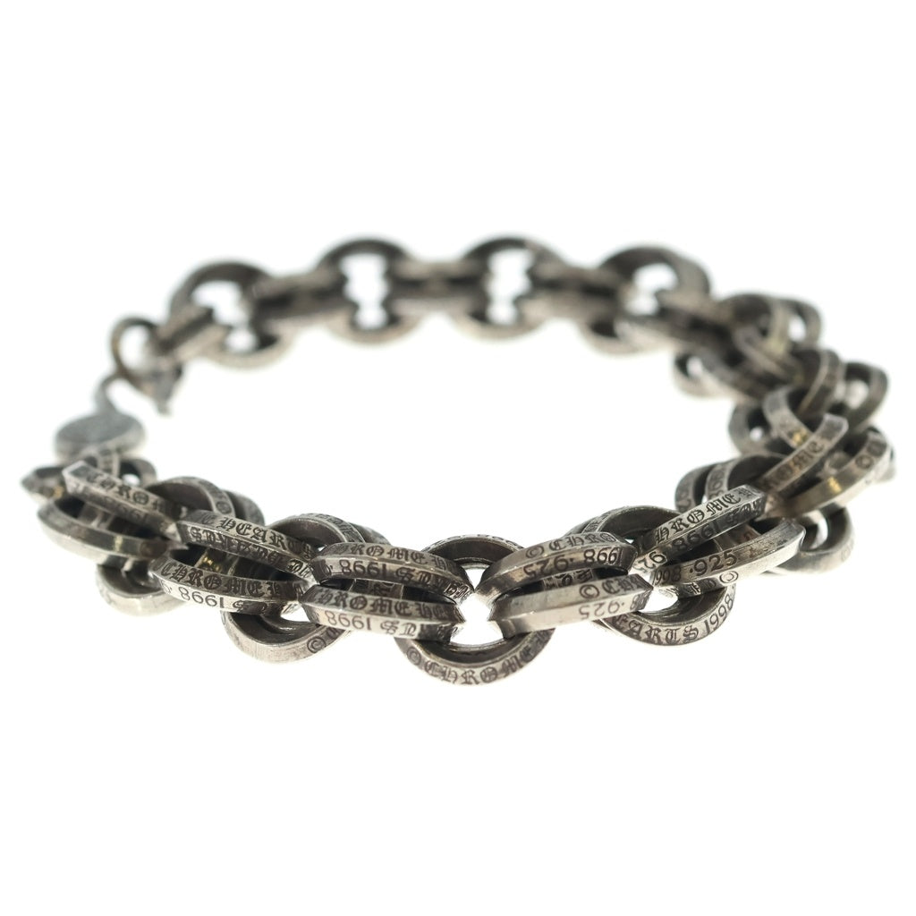CHROME HEARTS(クロムハーツ) 2 DOUBLE B RING ダブルBリング ブレスレット シルバー BCA122