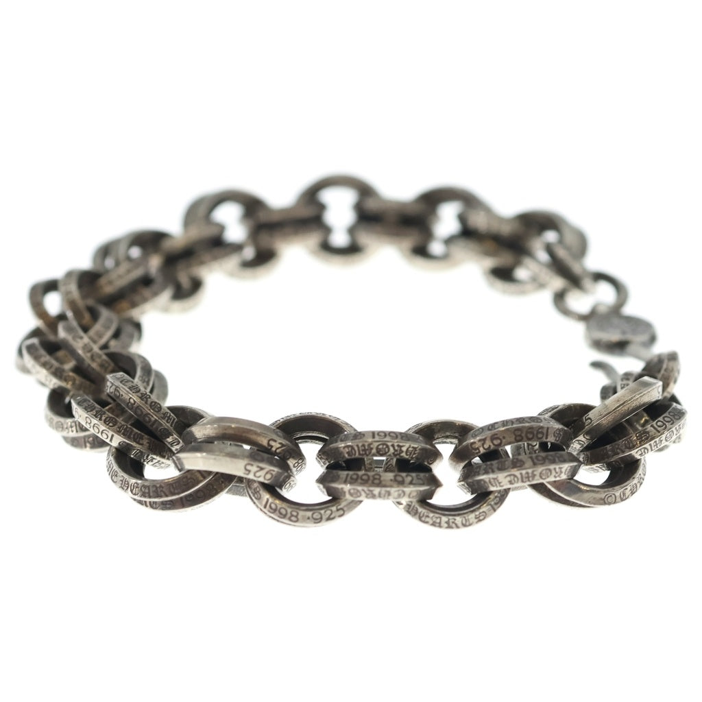 CHROME HEARTS(クロムハーツ) 2 DOUBLE B RING ダブルBリング ブレスレット シルバー BCA122