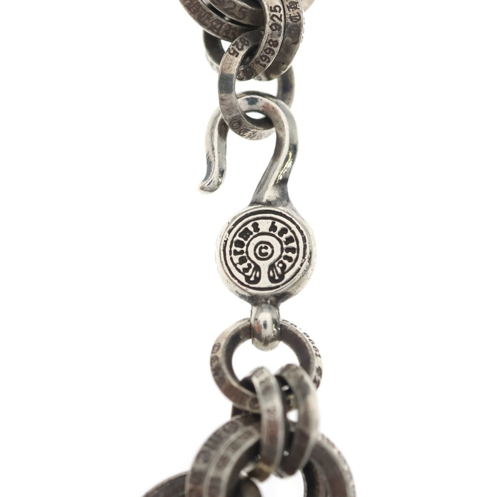 CHROME HEARTS(クロムハーツ) 2 DOUBLE B RING ダブルBリング ブレスレット シルバー BCA122