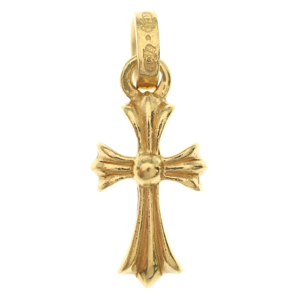 CHROME HEARTS(クロムハーツ) 22K CRS BBYFAT ベイビーファットクロス ペンダントトップ ゴールドBCA037