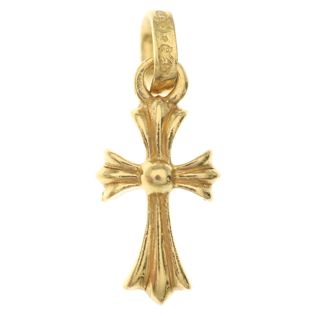 CHROME HEARTS(クロムハーツ) 22K CRS BBYFAT ベイビーファットクロス ペンダントトップ ゴールドBCA037