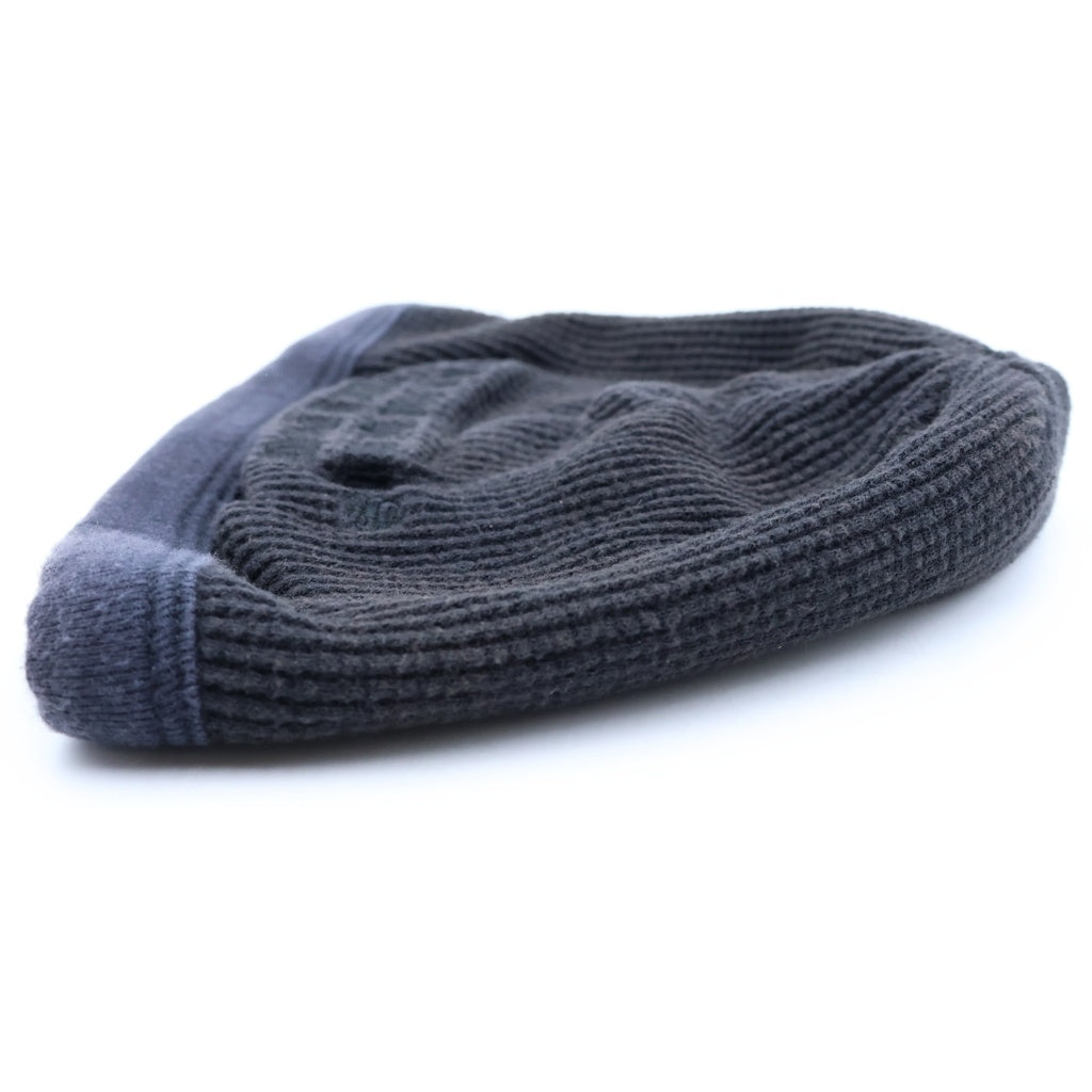CHROME HEARTS(クロムハーツ) OLD THERMAL BEANIE FUCK YOU オールド ファックユー刺繍 サーマル ビーニー ニット帽 ブラック