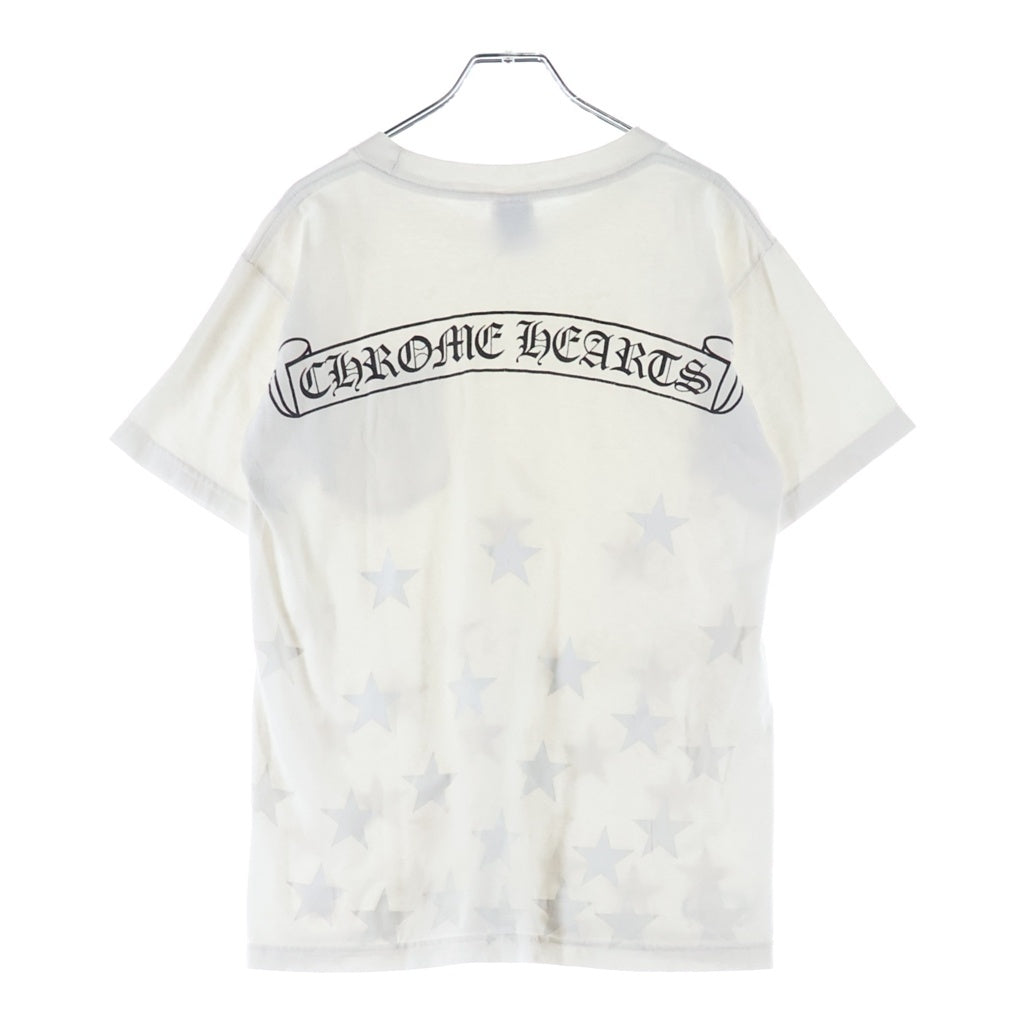 CHROME HEARTS(クロムハーツ) OLD CH T-SHRT オールド ホースシュー スタープリント 半袖Tシャツ カットソー ホワイト