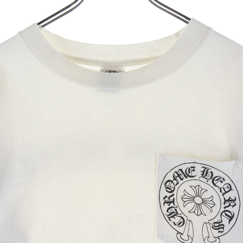 CHROME HEARTS(クロムハーツ) OLD CH T-SHRT オールド ホースシュー スタープリント 半袖Tシャツ カットソー ホワイト