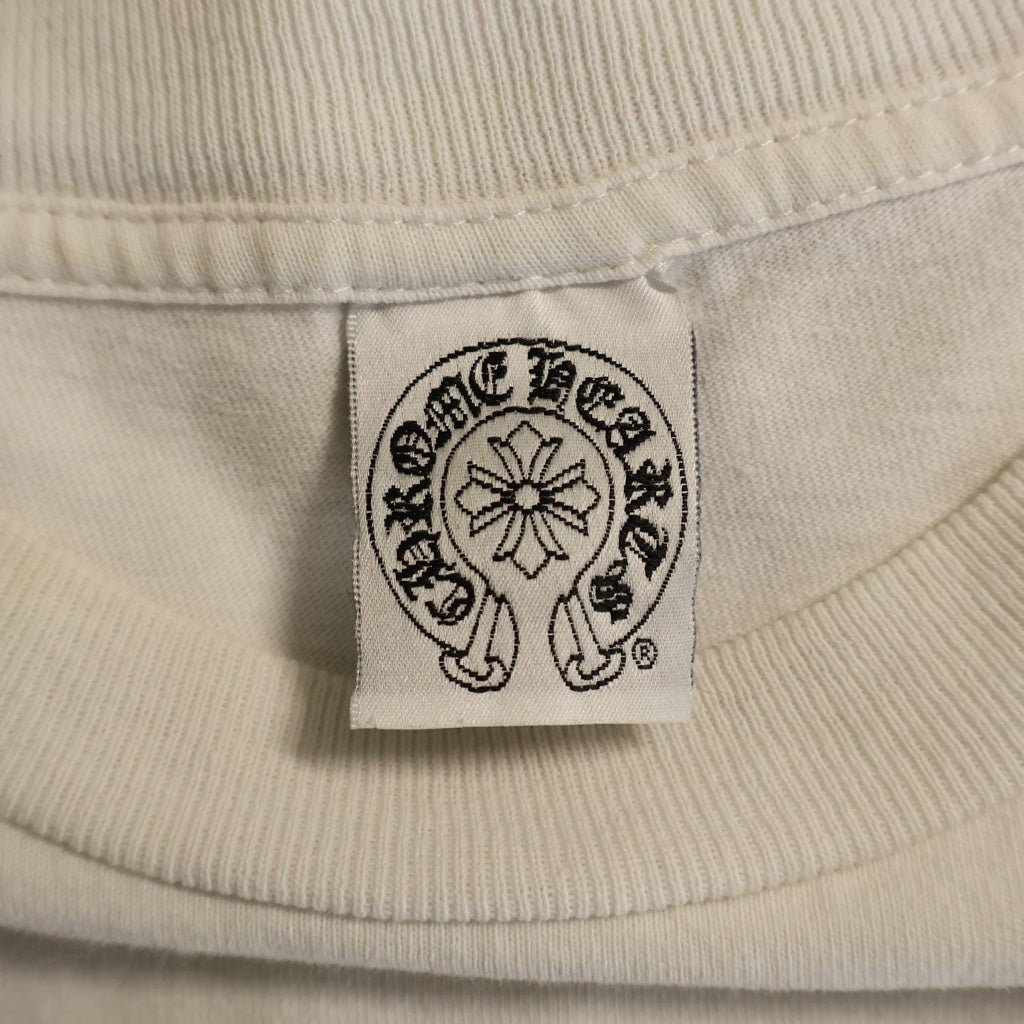 CHROME HEARTS(クロムハーツ) OLD CH T-SHRT オールド ホースシュー スタープリント 半袖Tシャツ カットソー ホワイト