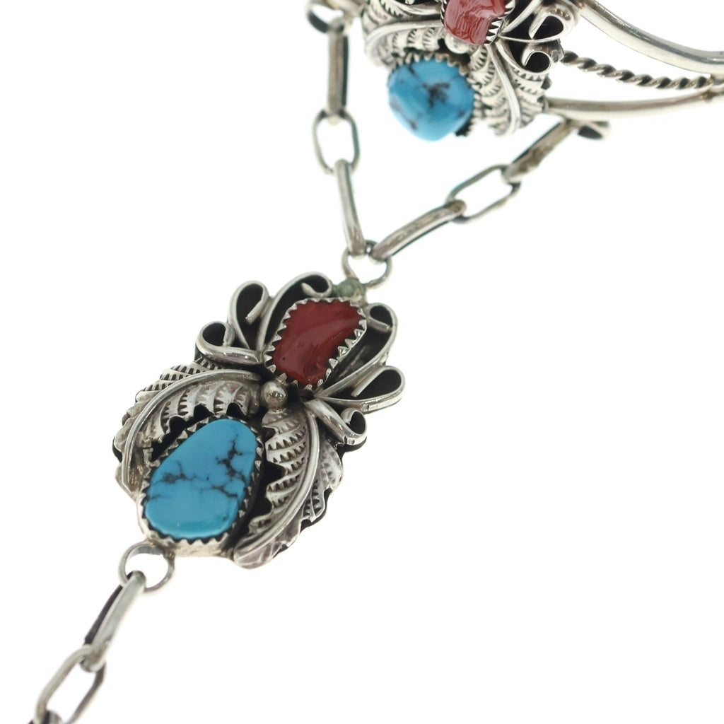 INDIAN JEWELRY(インディアンジュエリー) ナバホ族 ハリー・B・ヤジー作 バングル リング シルバー