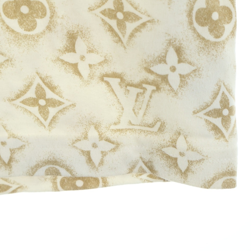 LOUIS VUITTON(ルイヴィトン) 23AW モノグラム総柄クルーネック半袖Tシャツカットソー ホワイト RM232M NPG HPY15W