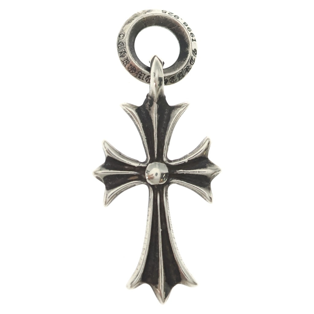 CHROME HEARTS(クロムハーツ) TINY CH CROSS タイニーCHクロス チャーム ネックレストップ シルバー BCA382