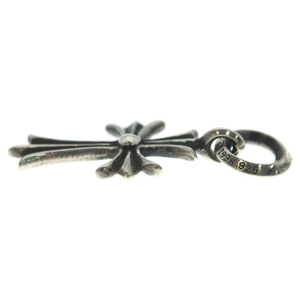 CHROME HEARTS(クロムハーツ) TINY CH CROSS タイニーCHクロス チャーム ネックレストップ シルバー BCA382