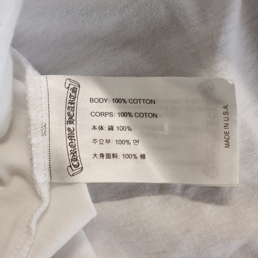CHROME HEARTS(クロムハーツ) I LOVE NY バックプリント 長袖Tシャツ ホワイト