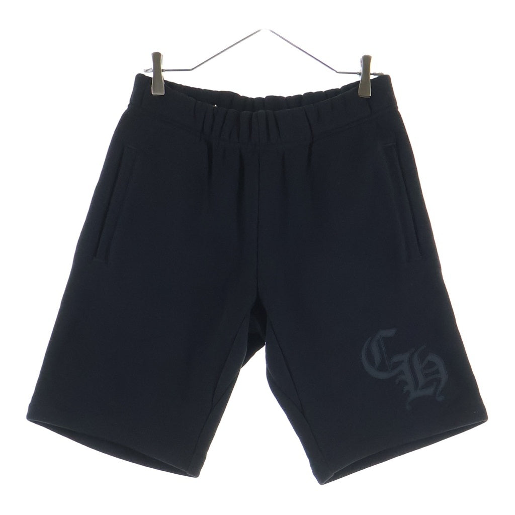 CHROME HEARTS(クロムハーツ) 7-11 SHORTS CHロゴ刺繍スウェットハーフパンツ ブラック