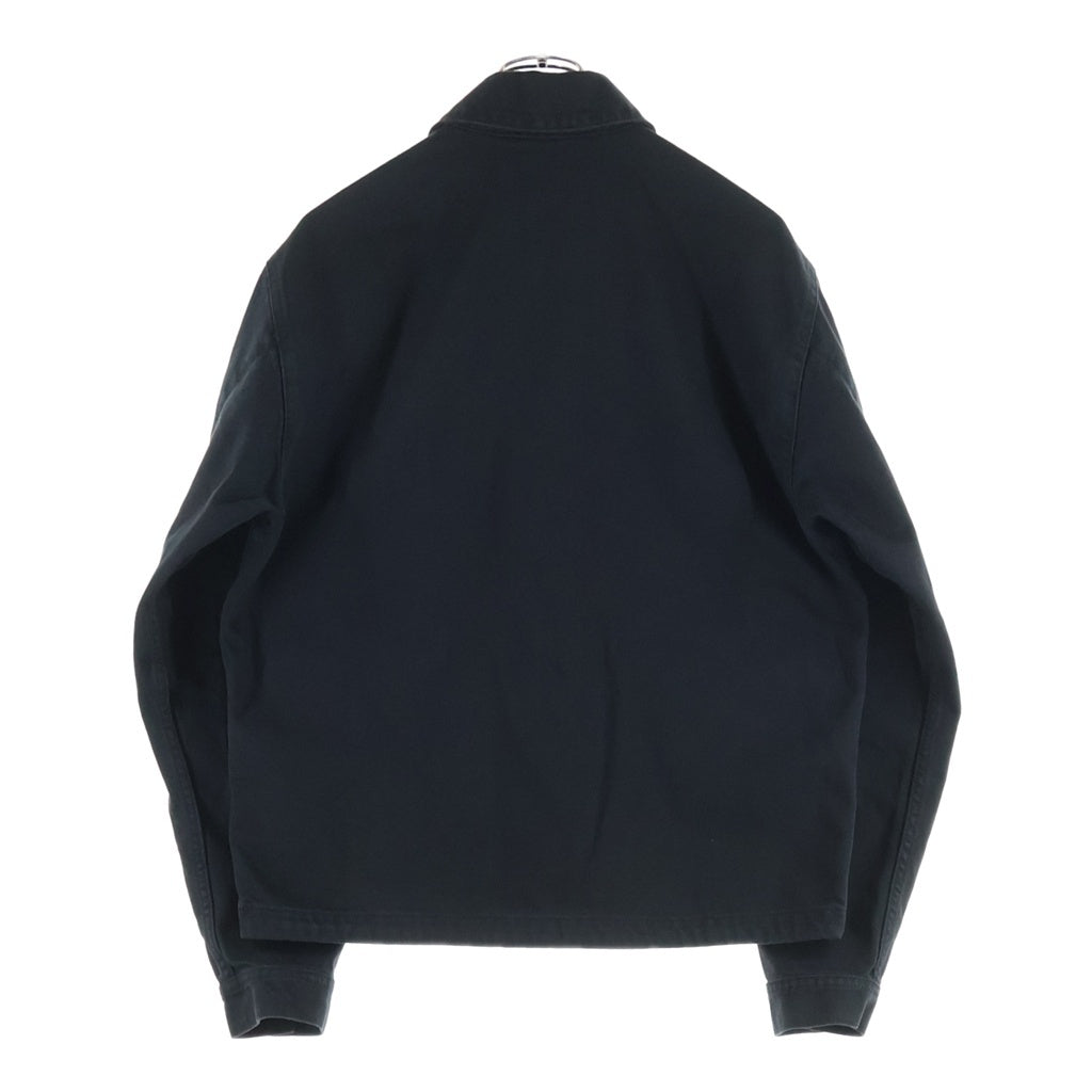STONE ISLAND(ストーンアイランド) ブランドパッチ デニムジャケット ブラック L1S144100006S0J24