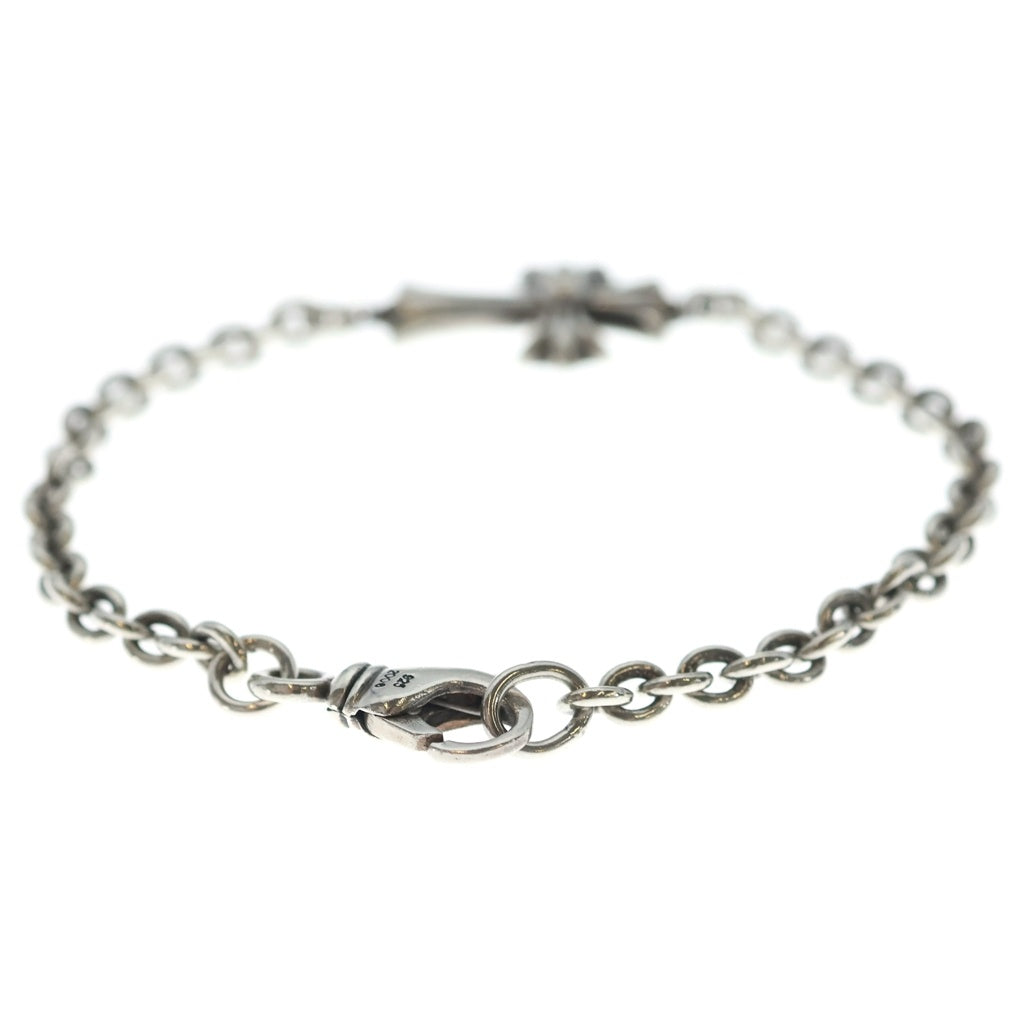 CHROME HEARTS(クロムハーツ) CHN TNY CH CRS タイニーCHクロスチェーン シルバーブレスレット
