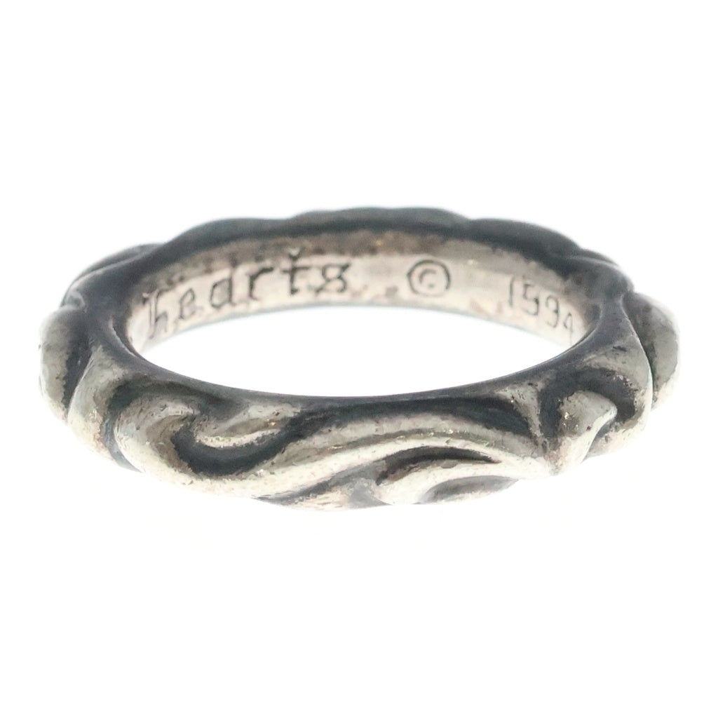 CHROME HEARTS(クロムハーツ) SCRL BAND スクロールバンド リング シルバー BCA351