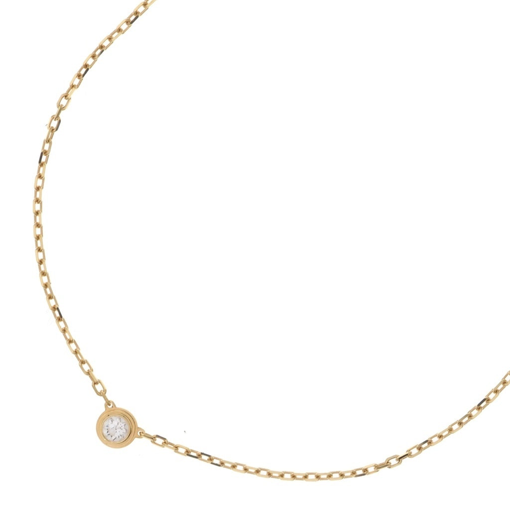 Cartier(カルティエ) ダムール ダイヤ ネックレス ゴールド レディース