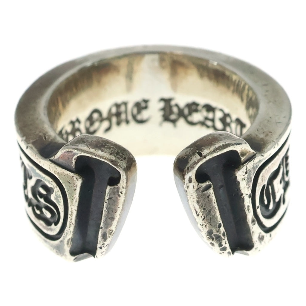 CHROME HEARTS(クロムハーツ) LG SCROLL LABEL ラージスクロールラベル リング シルバーBCA383