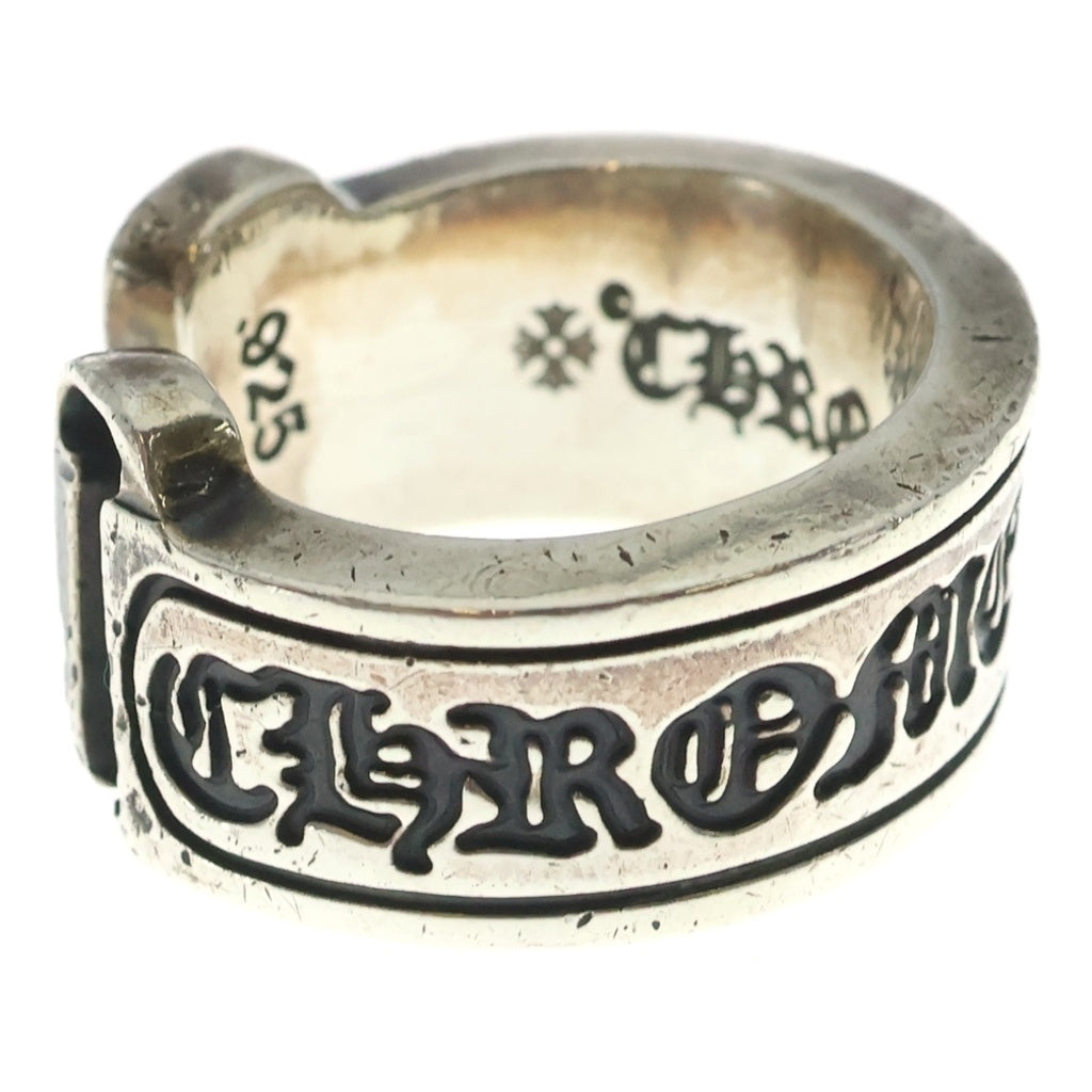 CHROME HEARTS(クロムハーツ) LG SCROLL LABEL ラージスクロールラベル リング シルバーBCA383