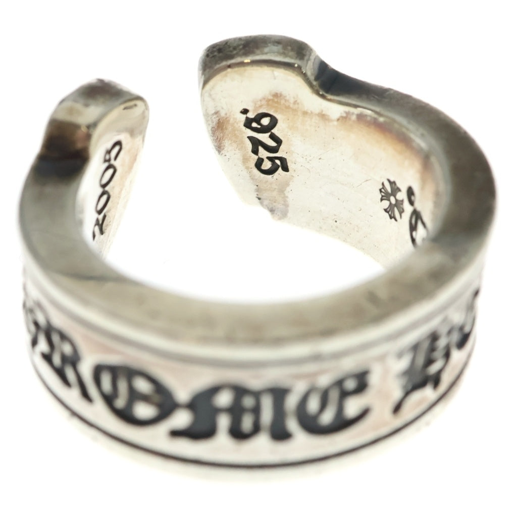 CHROME HEARTS(クロムハーツ) LG SCROLL LABEL ラージスクロールラベル リング シルバーBCA383