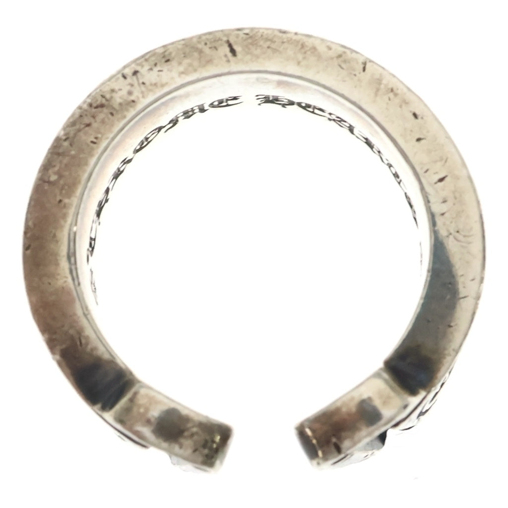 CHROME HEARTS(クロムハーツ) LG SCROLL LABEL ラージスクロールラベル リング シルバーBCA383
